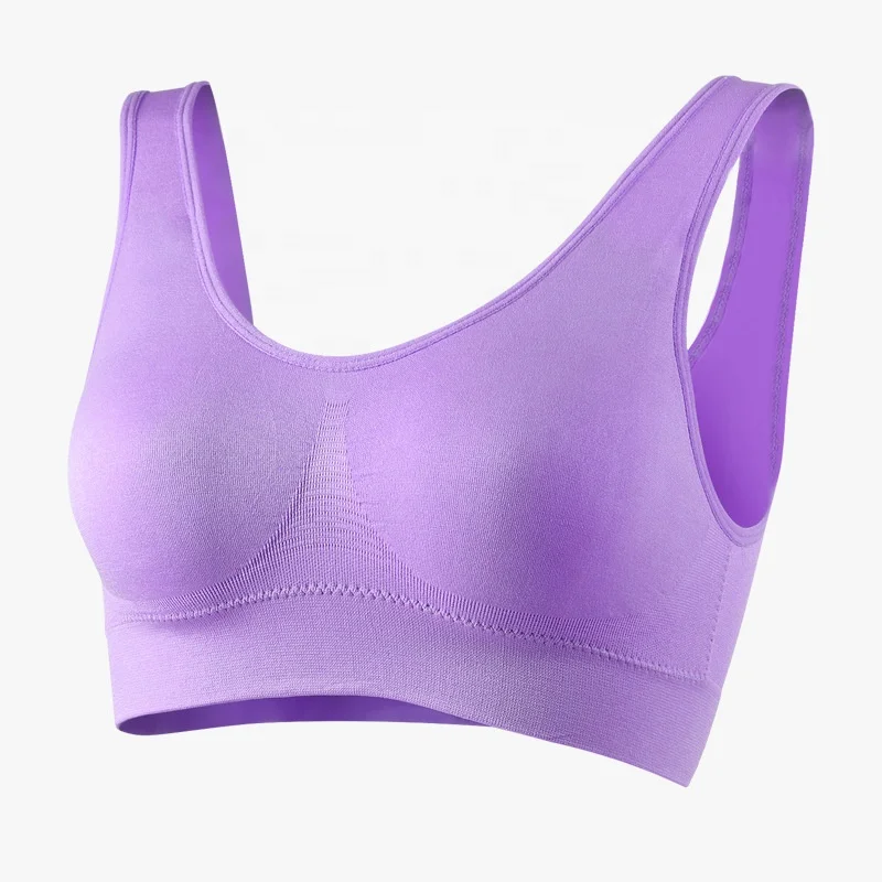 Cheap Wholesale Seamless Rhonda Shear Ahh Bra Sports Bra As Seen on TV with Removeable Pads