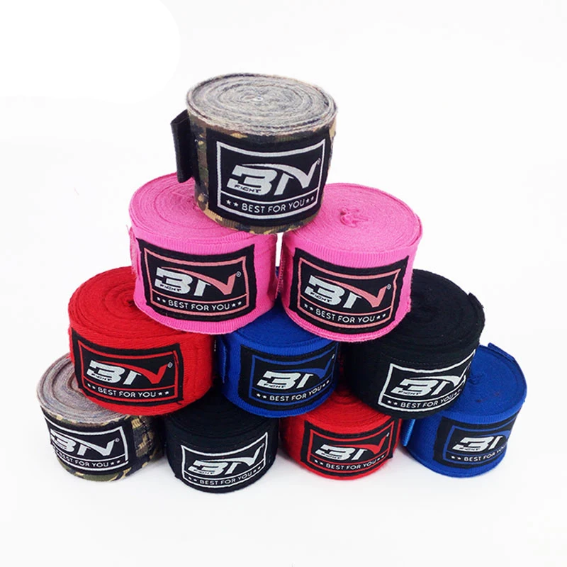 BN Discount Elastic 3M Multi-color Wrist Wraps Mexican Style for Boxing Muay Thai  Karate Taekwondo Martial Arts Handwraps