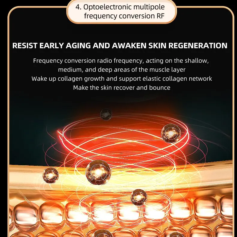 Made in China Portable Handle Ultra Heated and Cooling Radio Frequency EMS Beauty Machine