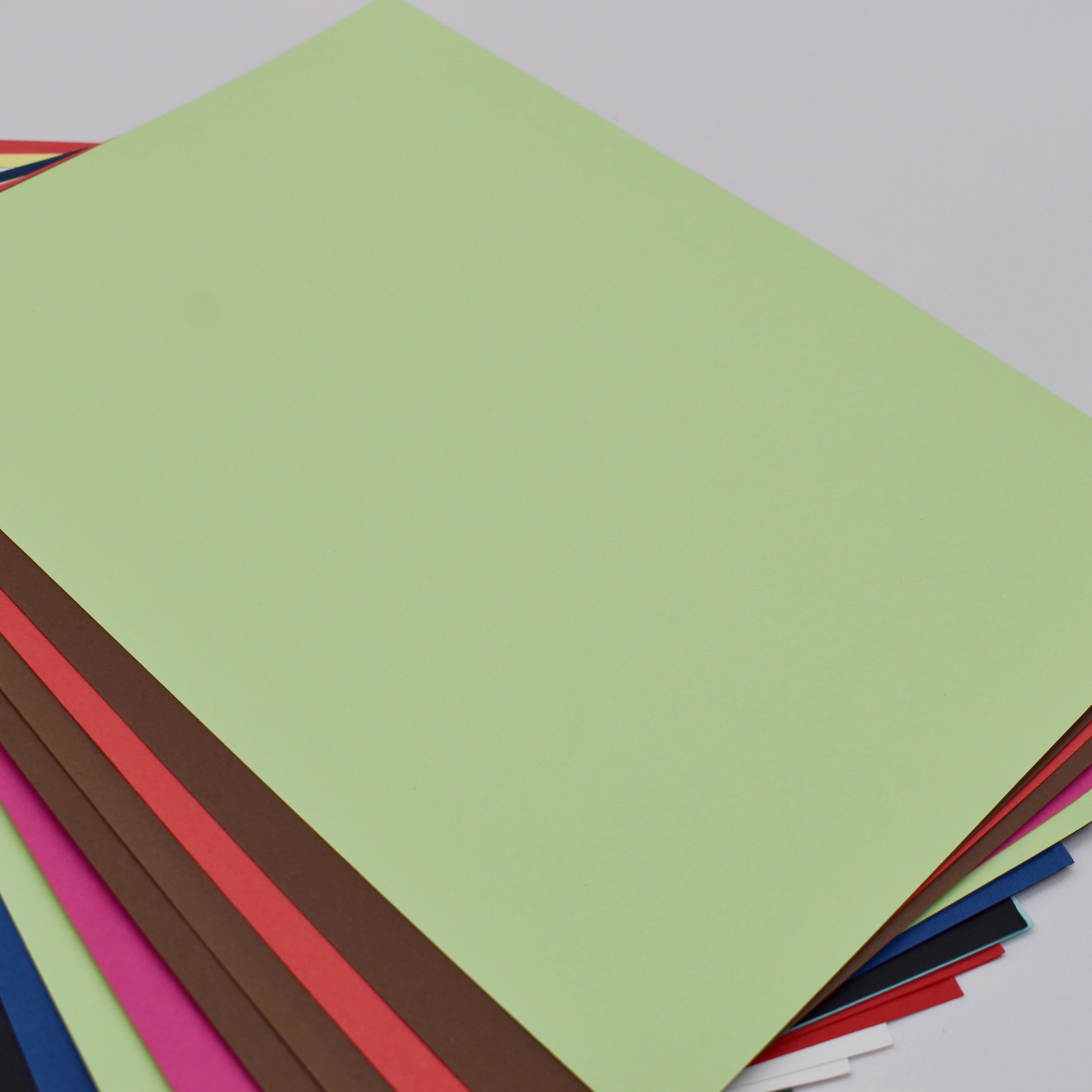 high quality A3 A4 color paper & paperboard printed coloured paper sheet cardboard