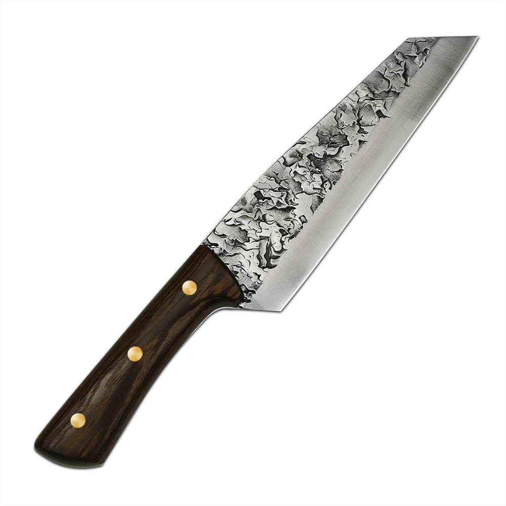 Hot sales High  Steel wooden handle customized user-friendly popular Kitchen Knives