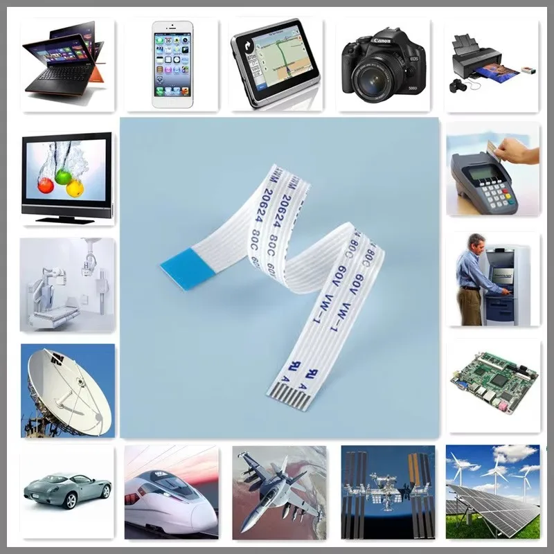 Flat flexible cable 40P FFC FPC LCD cable AWM 20624 80C 60V VW-1 FFC-0.5MM 40Pin