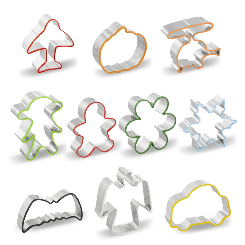 Bulk packing stainless steel Christmas gingerbread man cookie cutter