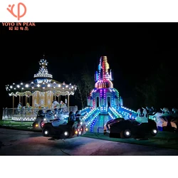 Amusement Rides Manufacturer Other Amusement Park Products Kids Games Mini Flying Car Self Control Plane Ride For Sale