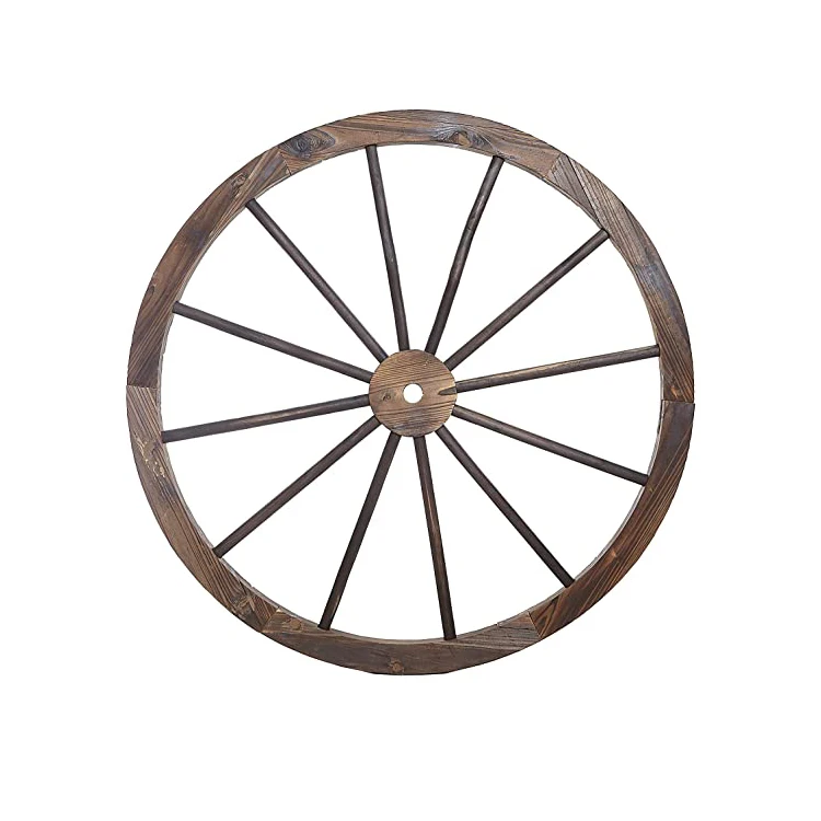 High Quality 30 inch Many Size Wooden Wheels for Display