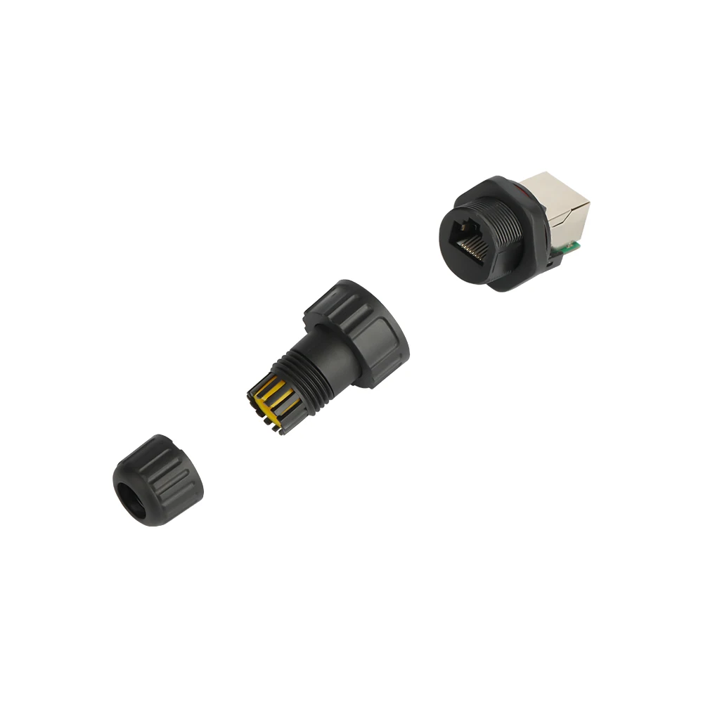 Manufacturers Wholesale Cat5 Connector Head Sheath Plugs Rj45 Waterproof Connector