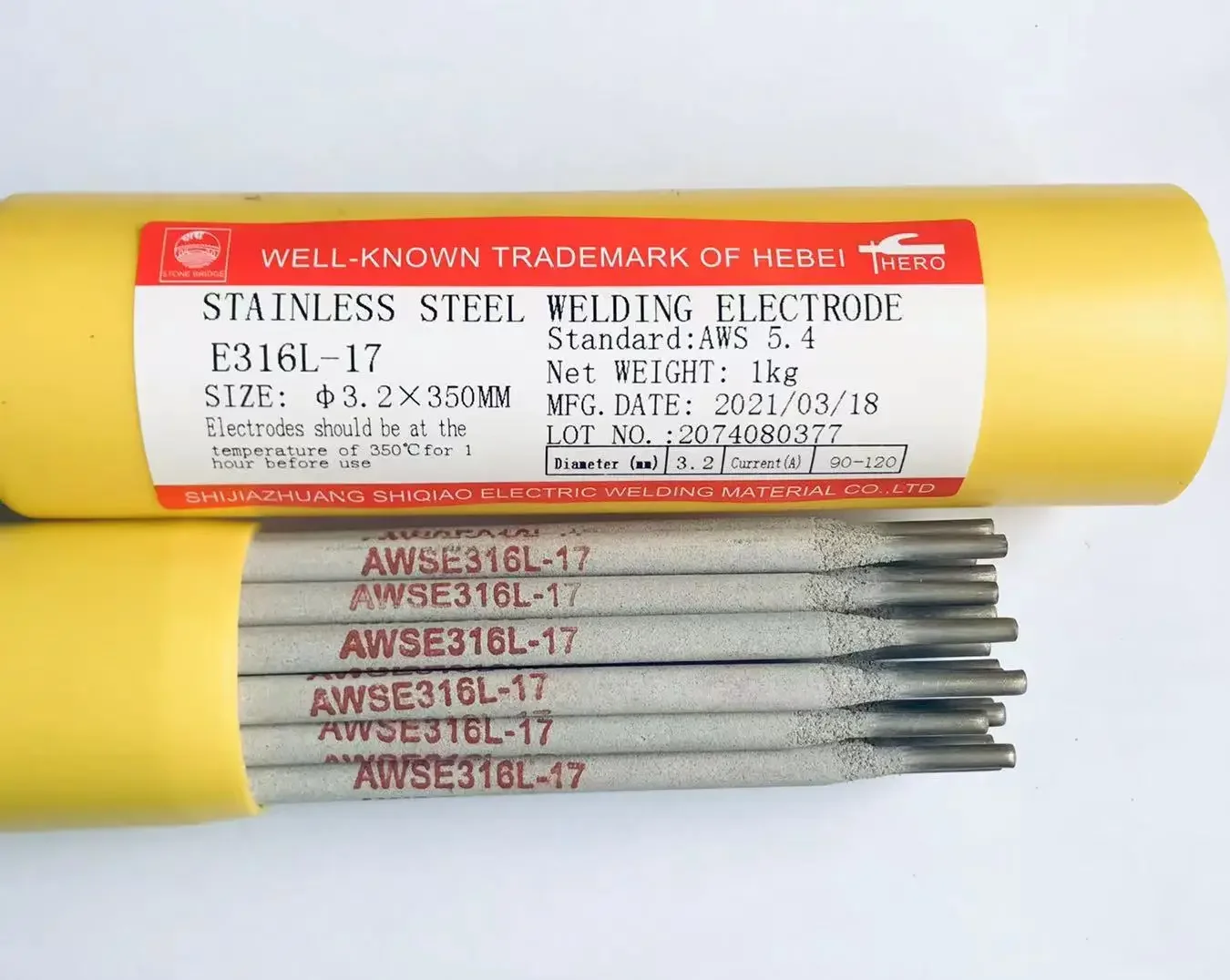 2024 Wholesale Price 2.5mm Welding Electrodes Stainless Steel E308 Welding Rods And Stainless Steel Welding Electrodes Price