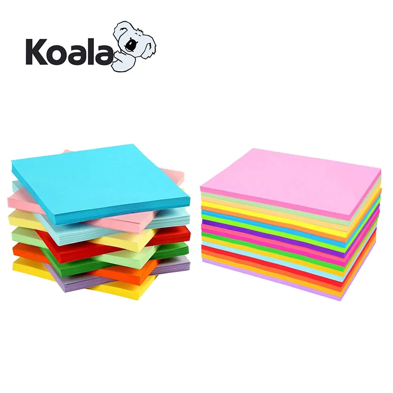 Лазерная легкая цветная фотобумага koala 160 г Размер a4