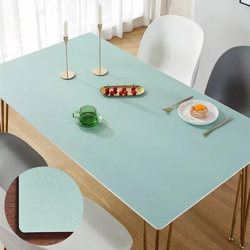 Creative irregular pattern Waterproof Oil-proof soft rubber table mat Anti-Scald reusable Drink table mats and coasters modern