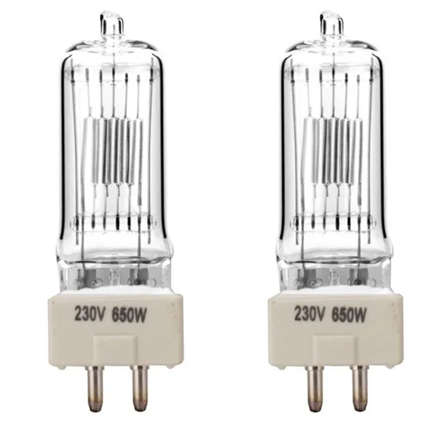 TL MEDIA  CP89  2Pin 650W 230V Halogen Bulb