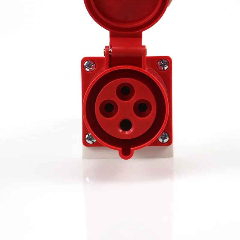 IP44 multi plug switch sockets multi socket 3P+E open installation outdoor industrial socket