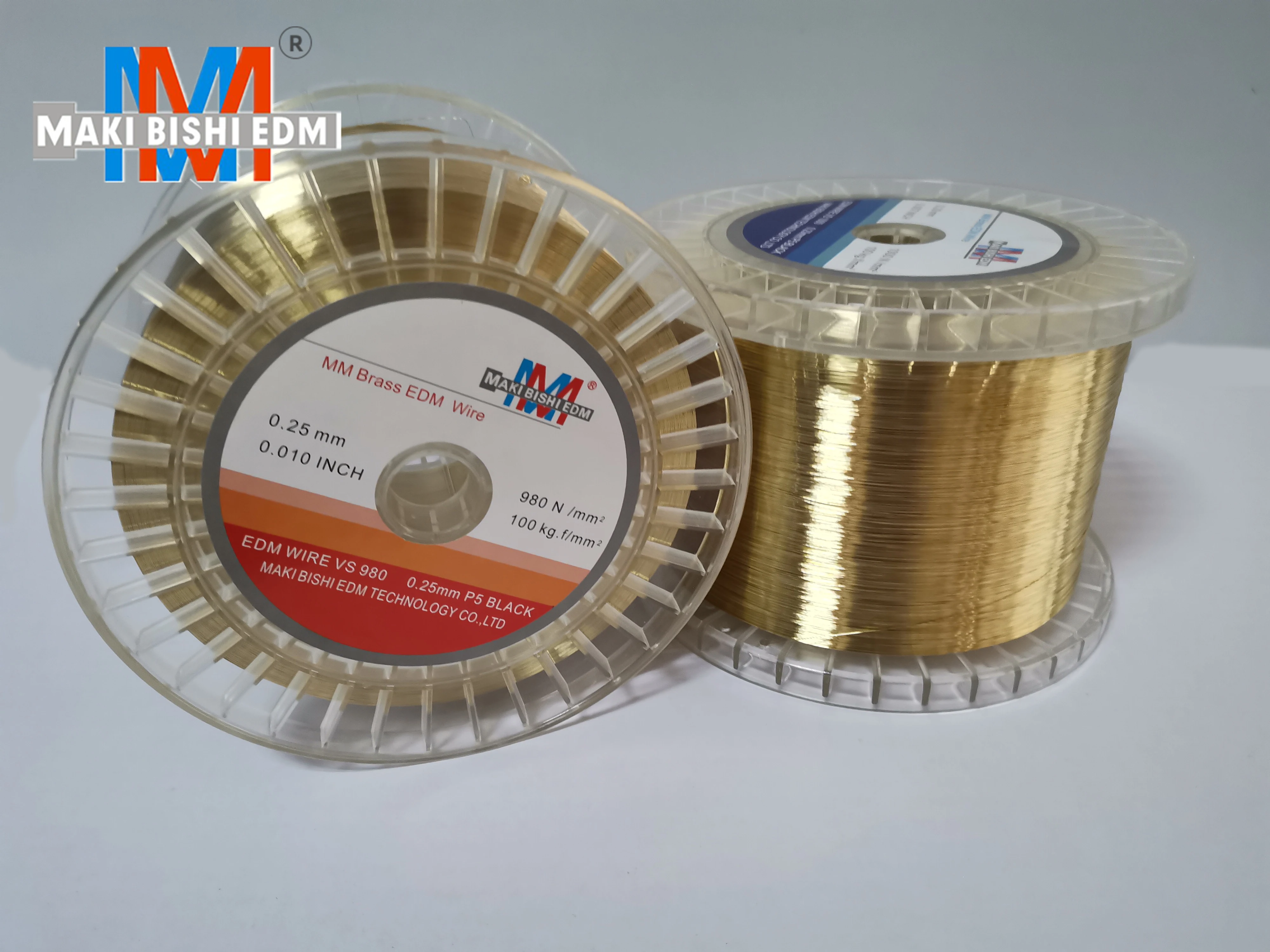 MAKI BISHI EDM Manufacturer supply  Brass Wire 0.25mm