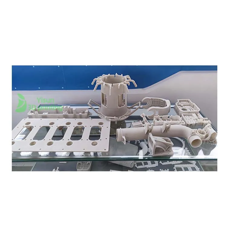 Black&White Nylon 12 Custom 3D Printing Service  Pa12 Nylon Powder  SLS Rapid Prototyping Precision Machining Parts Customized