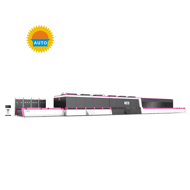 Professional flat tempered glass production machine horizontal glass tempering furnace