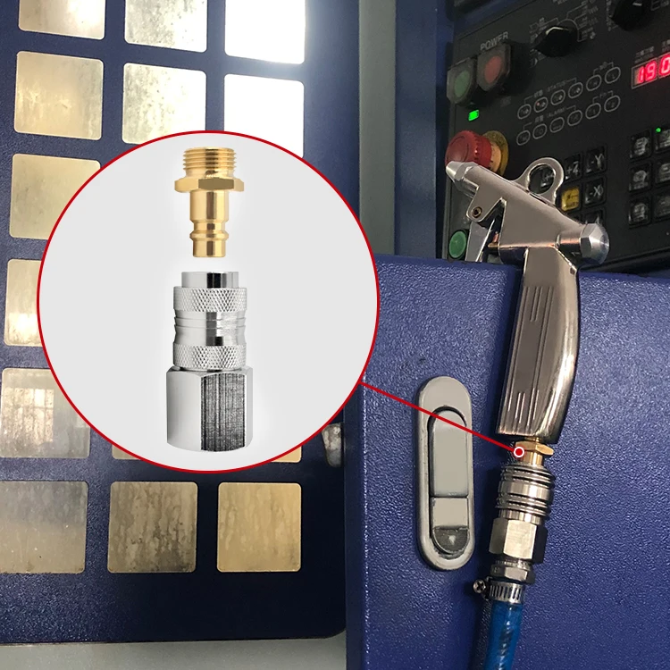 Пневматический соединитель быстроразъемный фитинг для быстрого шланга Резьбовая БЫСТРОРАЗЪЕМНАЯ муфта