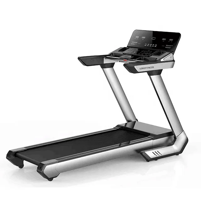Indoor home gym life fitness treadmills high performance Hydraulic folding commercial treadmill with double LED display panels