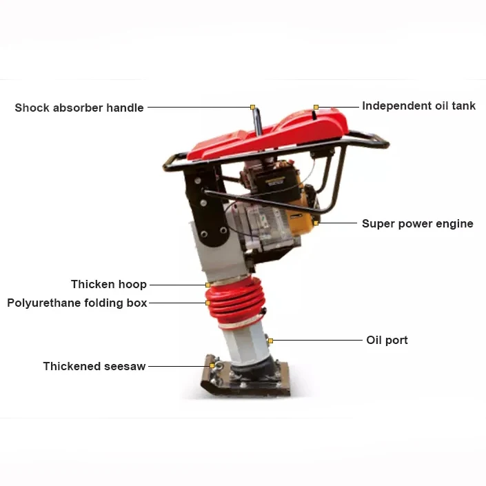Professional Earth Sand Soil Wacker Ground Compactor Tamper for Wholesale  Impact Compactor