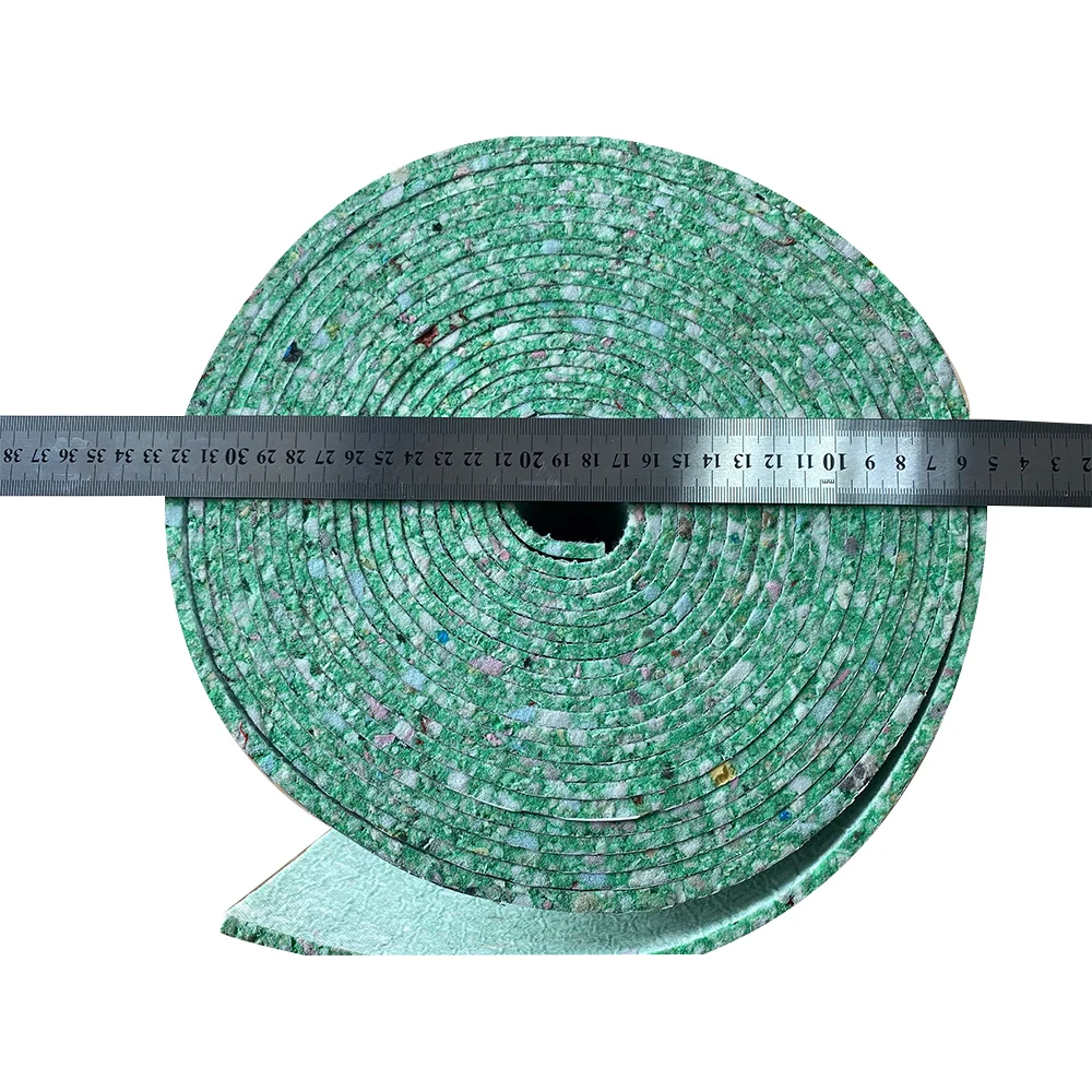 Double-sided non-woven fabric ground leveling flooring underlayment for wooden floors