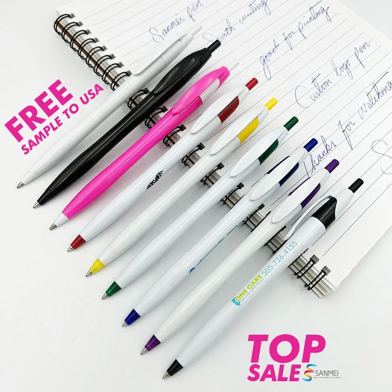 Top Sale Cheap Promotional Javelin Ball Point Pen Custom Logo Pen