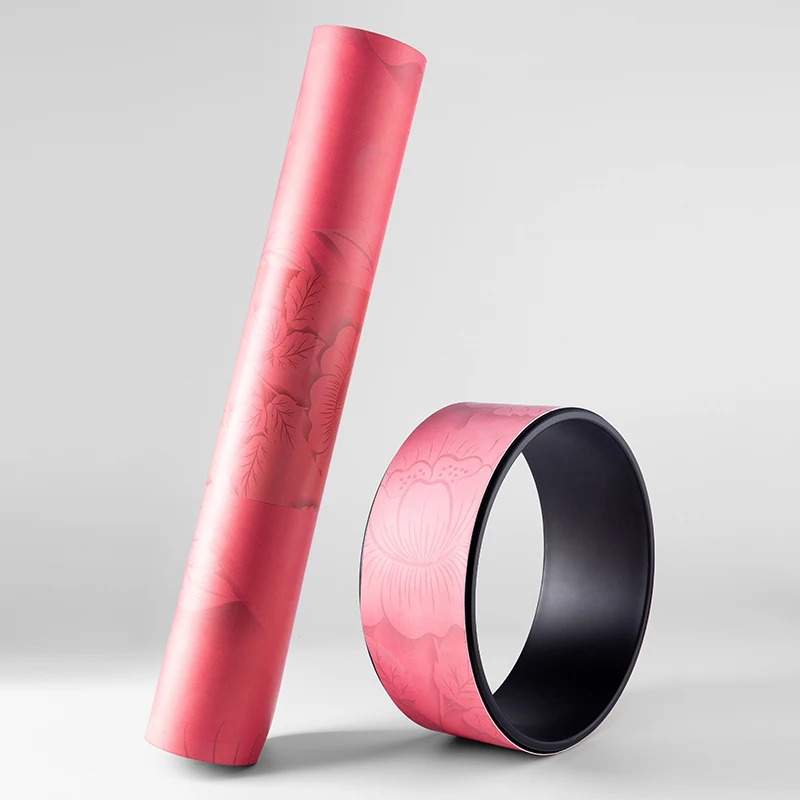 Patent Exercise Bodybuilding Safety High Quality Eco ABS pu Yoga Wheels