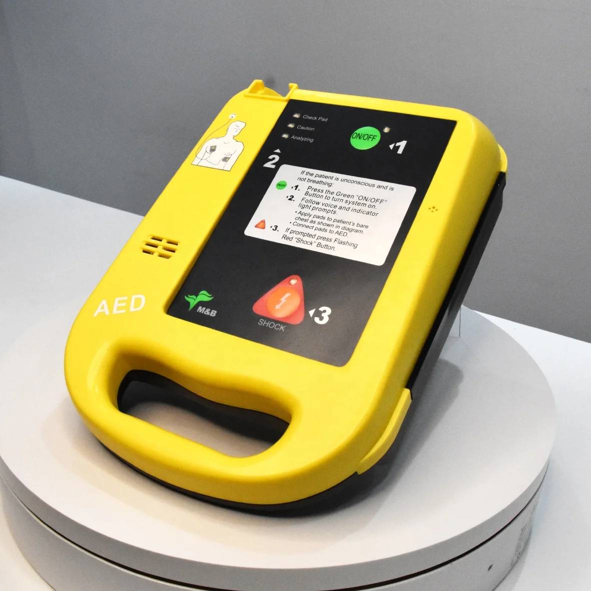 First Aid medical equipment/machine/device AED Automated External pacemaker price