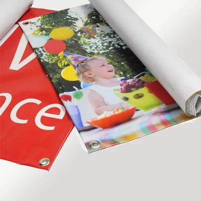 Full Color Custom Printed Banner Digital Printing Flex Vinyl Mesh Banner Signs Custom Outdoor Advertising PVC Vinyl Banner