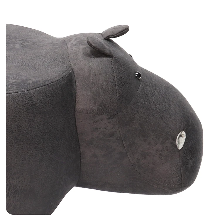  Маленькие размеры милые детские деревянные пуф табуреты для ног садовая еда детский ротанг пушистый табурет с животными