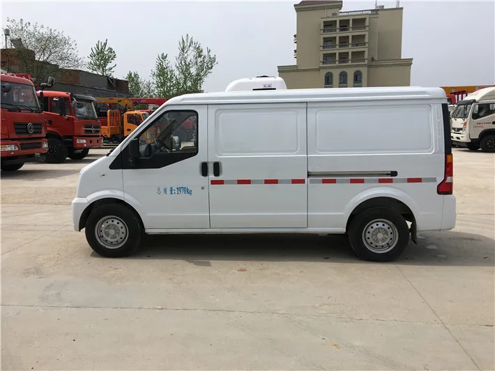 5cbm Fresh vegetable refrigerated Cooling van/ice cream transportation refrigerator  truck for sale
