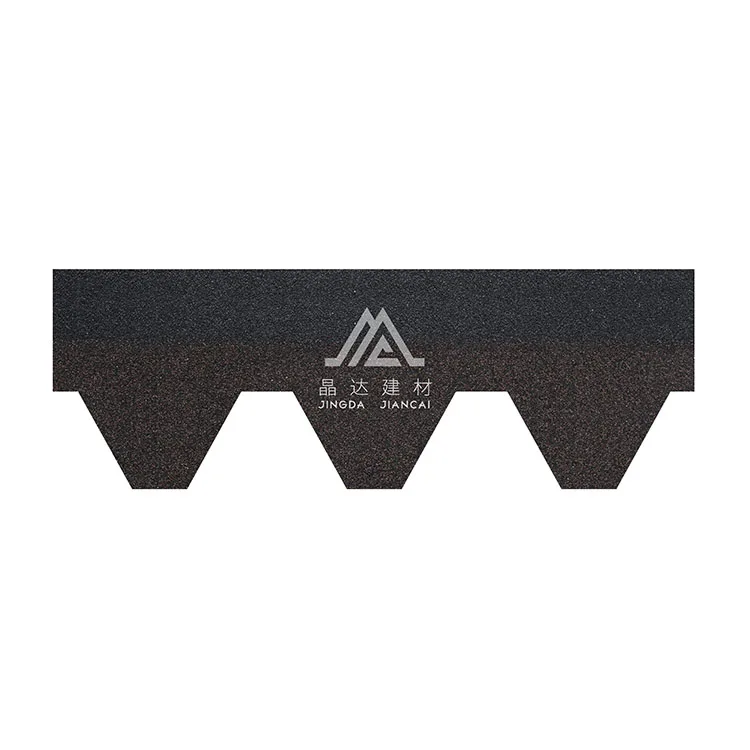 sandwich roof tiles asphalt slate cheap price dark brown asphalt hexagonal tiles from china for Americana venezuela tiles