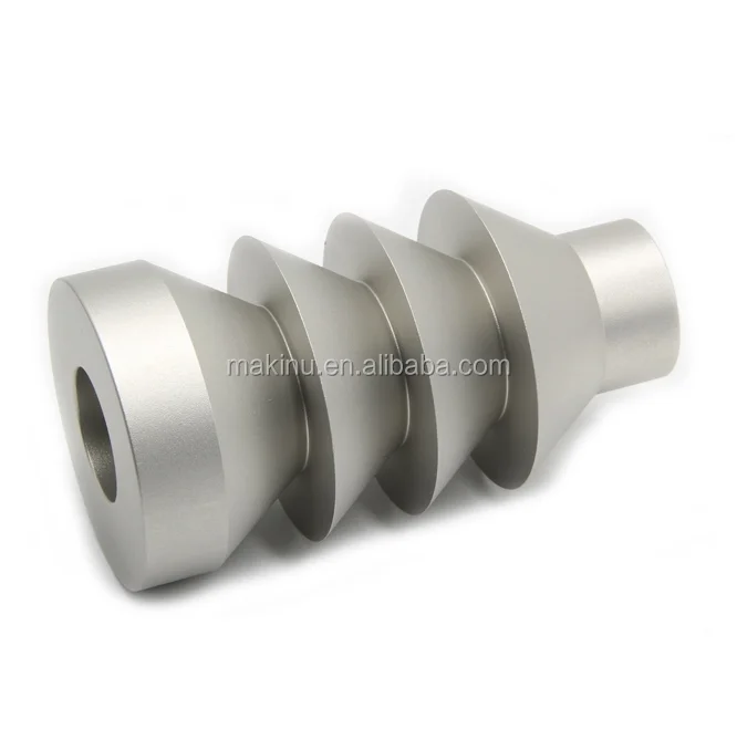 cnc machining custom made baffle titanium