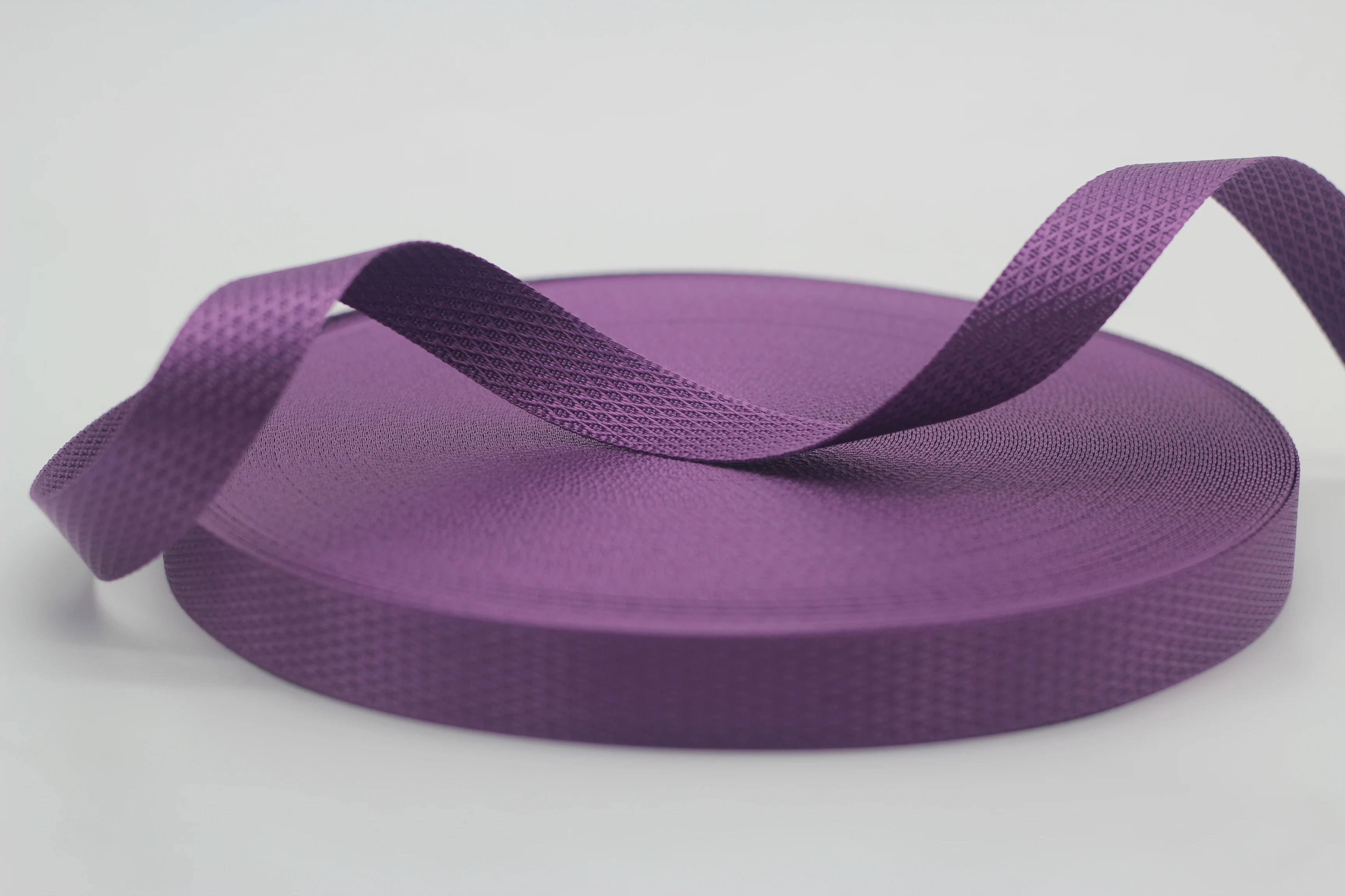 Wholesale stocks 20mm Jacquard Polyester Webbing imitation nylon Child seat belt Webbing For Bag Handles