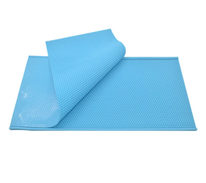 Silicone Beeswax Mold Flexible Beeswax Foundation 2 Sheets Press Embosser Machine Nest Box Nest Foundation