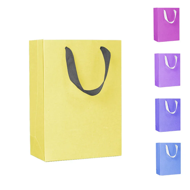 Quality Goods Colorful Printed Make Your Own, Design Fashion Luxury Mini Candy Gift Craft Carry Kraft Paper Bags/