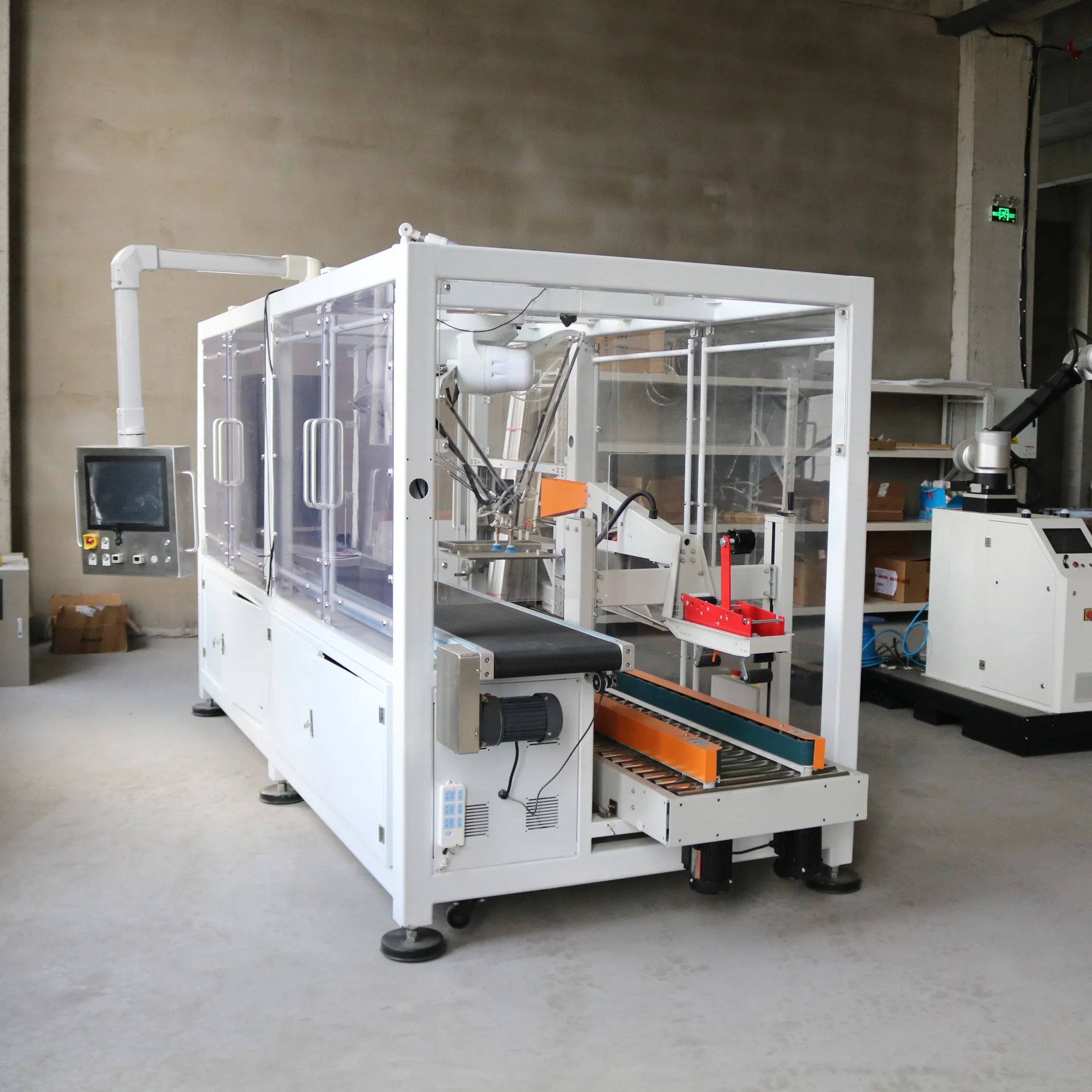 Top Quality Automatic Case Carton Unpacking And Sealing Machine Unpacking Machinery