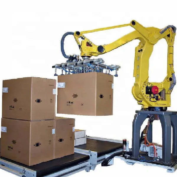 Robot Palletizer System Automatic Carton Case Robot Palletizer