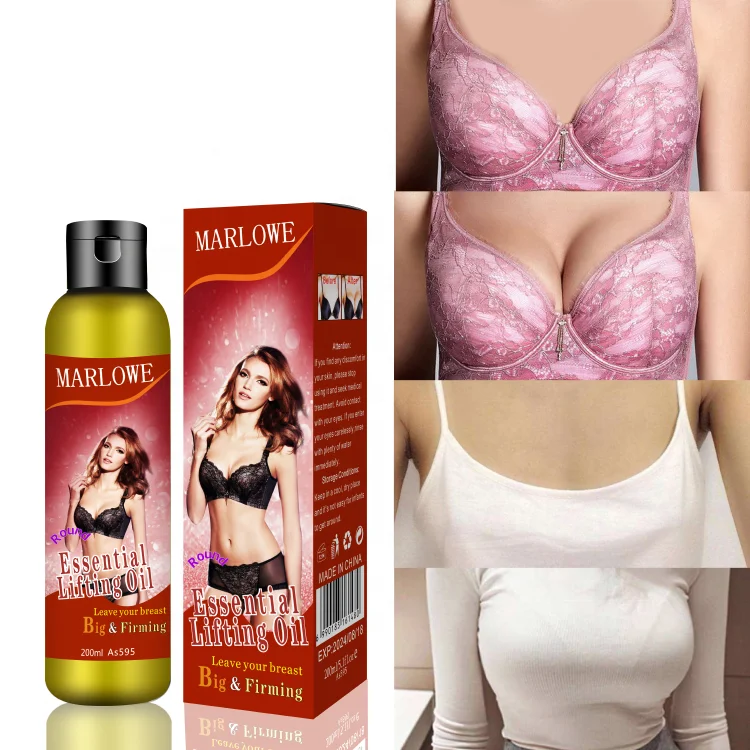 
MARLOWE Breast Care Enlargement Bigger Breast Tightening Massage Essential Oil for Women 200ml 