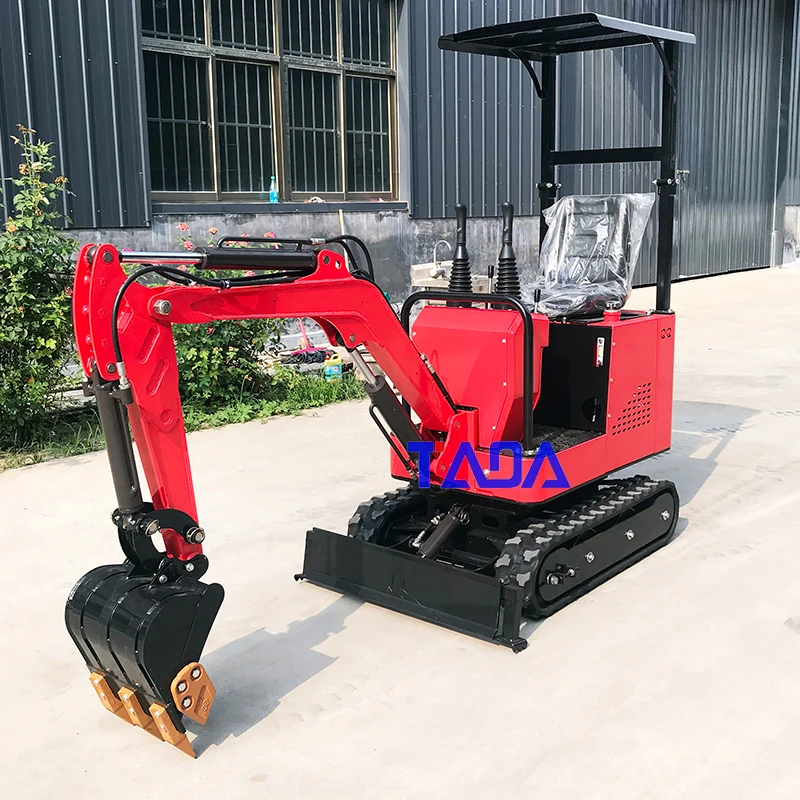 Mini Excavator Manufacturer Production of 0.8ton 1ton 1.2ton small hydraulic excavators