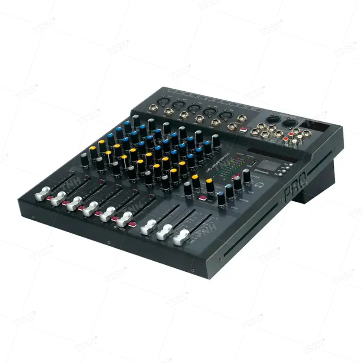 MR-960 MR 960 MP3 Professional Audio mixer Console DJ Player Independent Phantom Power 6 Channels USB Blue tooth