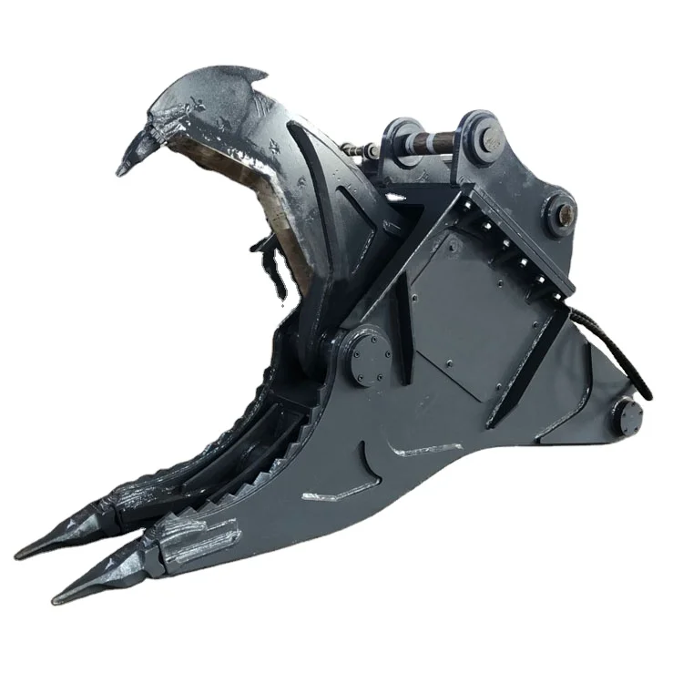 China supplier factory OEM Hydraulic Tree Stumper Shear Landscape Repair Excavator Parts for sale