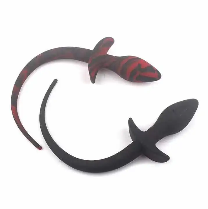 Soft Silicone Sex Product Dog Tail  Anal Butt Plug for Erotic Cosplay Women Prostate Stimulating Ass Butt Toys Male Guy Sexy