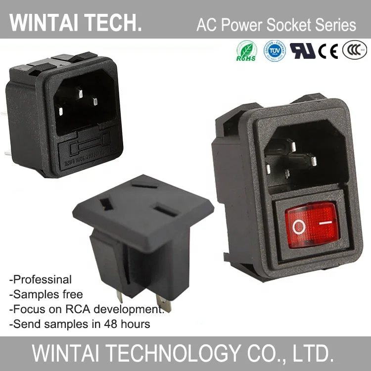Wintai-Tech Power Bank With AC Socket Outlet US AC Power Socket AC Power Switch Socket