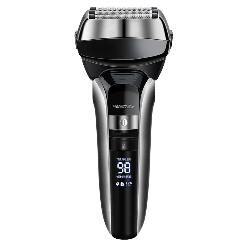 2024 Magnetic Levitation Electric Shaver Reciprocating Water Washable Man Shaver portable electric Shaver for men