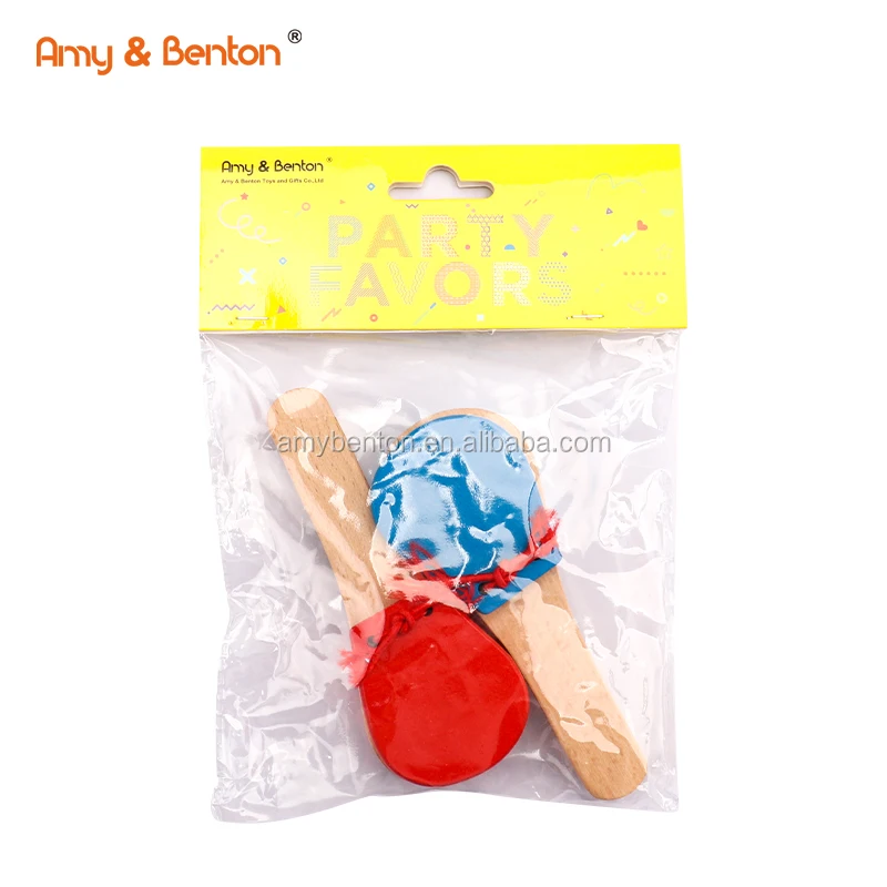 Wholesale Kids Noise Maker Musical Toys Wooden Hand Clapper Musical Instruments From amybenton