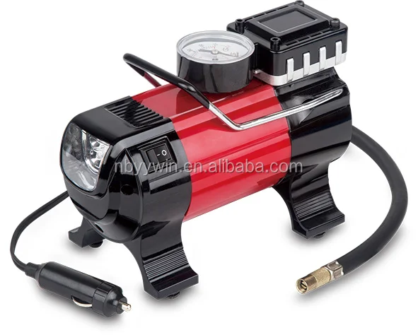 air compressor tire gauge inflator truck tyre air compressor with LED light