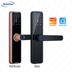 Tedition Wholesale Price Smart Lock WIFI APP Fingerprint Keyless Tuya Smart Locks