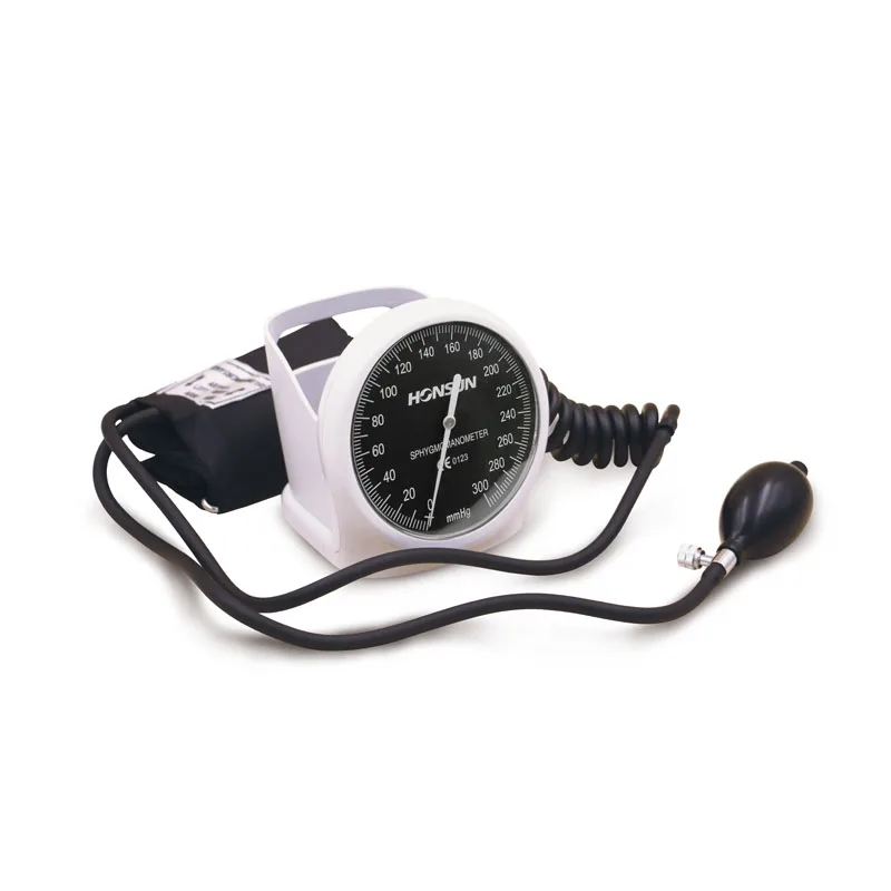 HONSUN  HS-60E Best Selling ABS Manual Aneroid Sphygmomanometer Fix On Wall/Desk/Standing