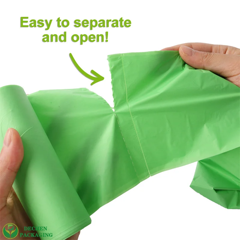 Trash Bag in Spanish Bioplastic Garbage Bags Compostable Green Bin Liners