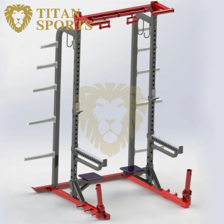 Titan Sports Fitness Training Colored half Power Rack