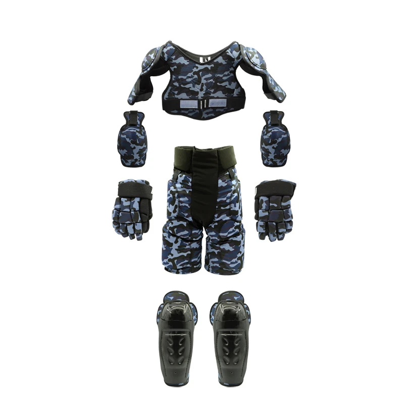 Custom packaging kids Sports gift sets Protective equipment for adult ice hockey OEM ice hockey gear 5 set