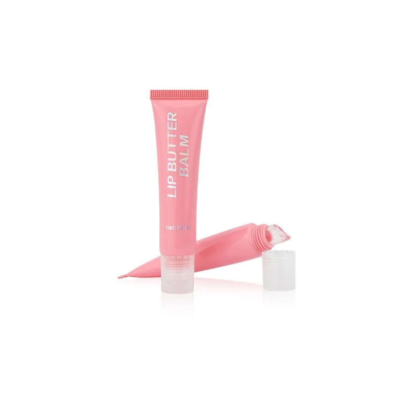 Custom Matte White Cosmetic Tubes D19mm 10-25ml Metal Applicator Empty Eye Cream Serum Plastic Tube